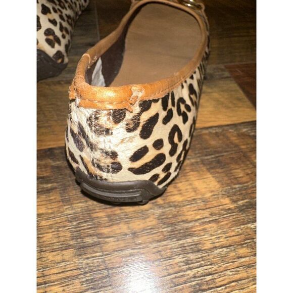 Sperry Top-Sider Kendall Leopard Print Calf Hair Flats Size 6 - Picture 7 of 15